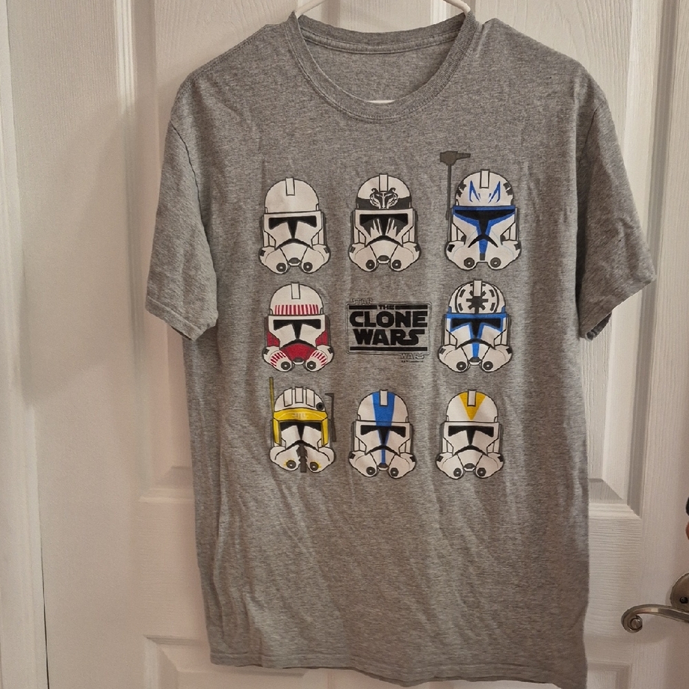 Clone Wars Kids Gray T-Shirt